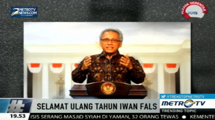 Tagar HBD Iwan Fals jadi Trending Topic