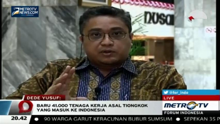 Dede Yusuf: 41.000 TKA Asal Tiongkok Sudah Masuk Indonesia