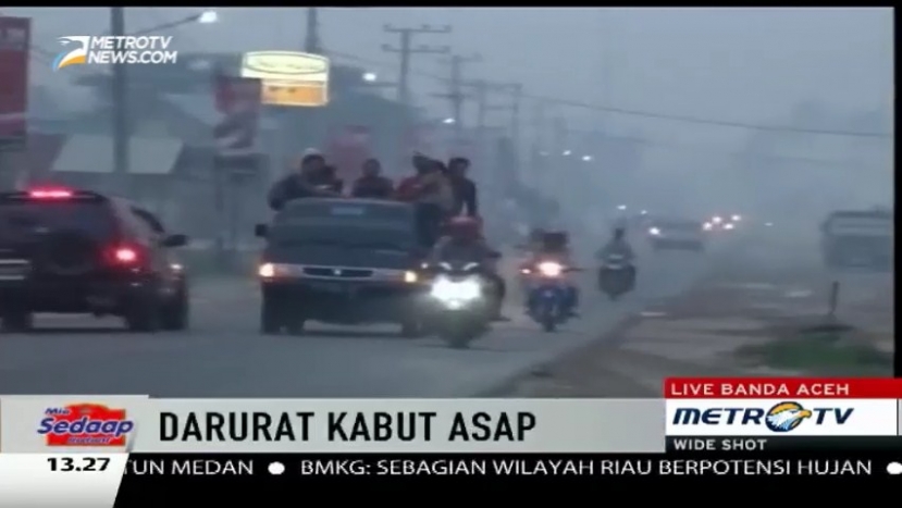 Kabut Asap Kiriman Mulai Selimuti Aceh