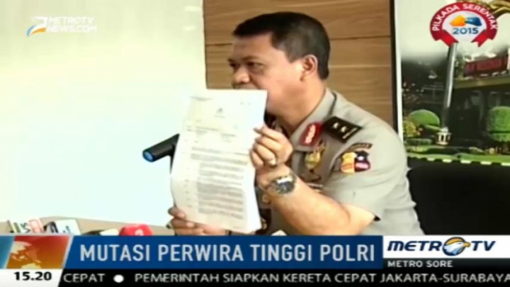 71 Pejabat Tinggi dan Menengah Polri Dimutasi