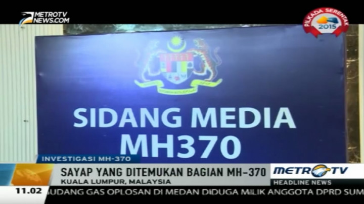 Temuan Puing Pesawat di Pulau Reunion Dipastikan Milik MH370