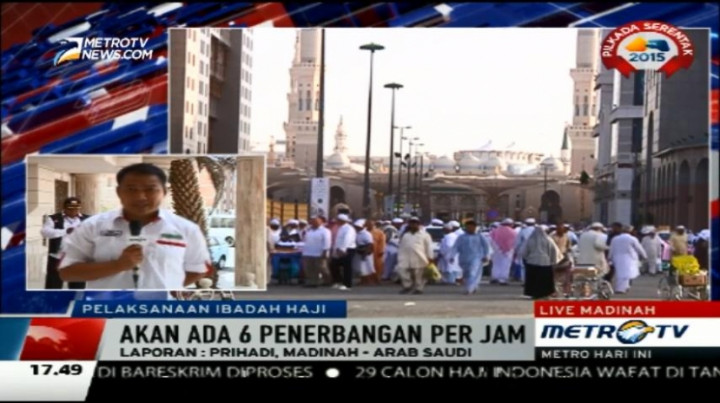 81.342 Calhaj Asal Indonesia Berada di Tanah Suci
