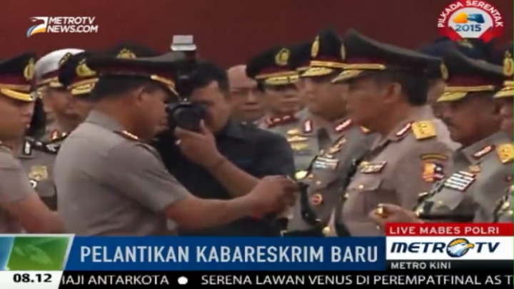 Anang Iskandar Sertijab Kabareskrim Pagi Ini