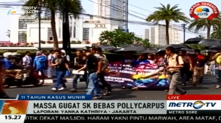 11 Tahun Kematian Munir, Kasum Gelar <i>Long March</i> ke PTUN Jakarta