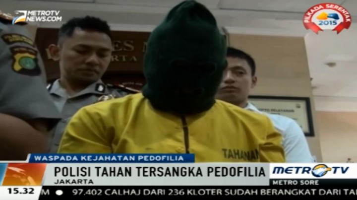 Polres Jakut Ringkus Tersangka Pedofilia 