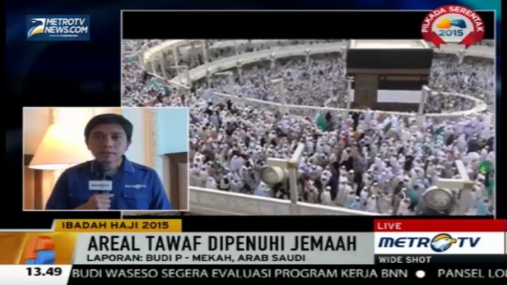 Jelang Puncak Ibadah, Ribuan Calon Haji Mulai Masuk Mekah 