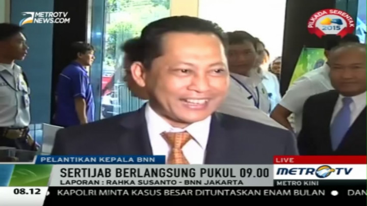 Komjen Budi Waseso Dilantik Jadi Kepala BNN Hari Ini