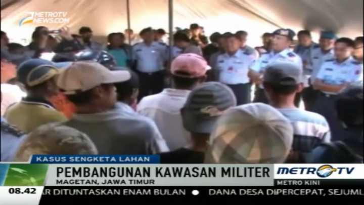 Sengketa Lahan Antara Warga Magetan dan TNI AU Memanas 