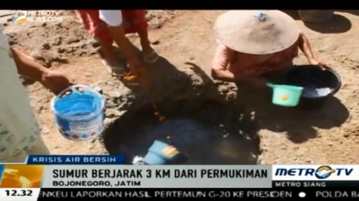 Akibat Kemarau Panjang, Berbagai Cara Warga Antisipasi Krisis Air