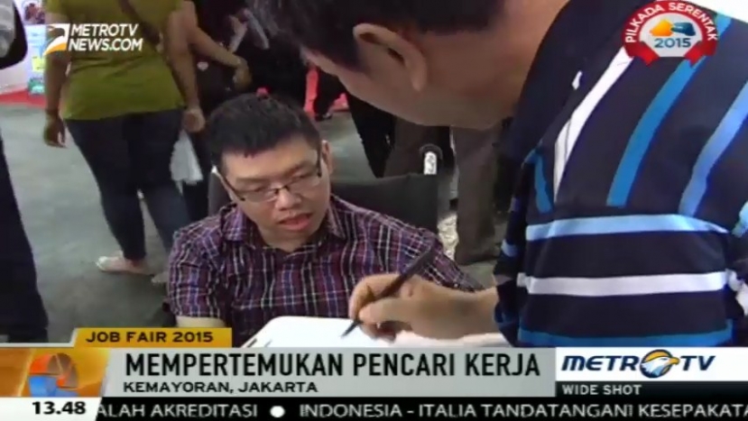 Job Fair 2015, Sediakan 5000 Lapangan Pekerjaan Termasuk Kaum Disabilitas  