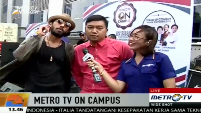 Usung Konsep <i>Edutainment</i>, Metro TV on Campus Ajak Mahasiswa Berjiwa Wirausaha