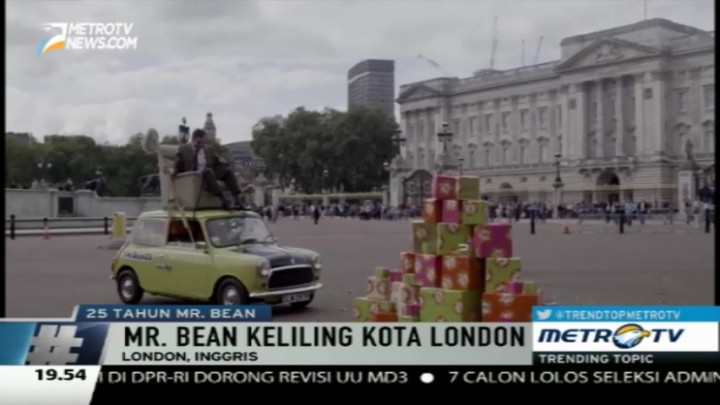 Ultah ke-25, Mr Bean Keliling London  