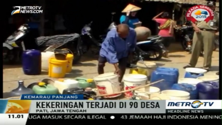 90 Desa di Pati Dilanda Kekeringan 