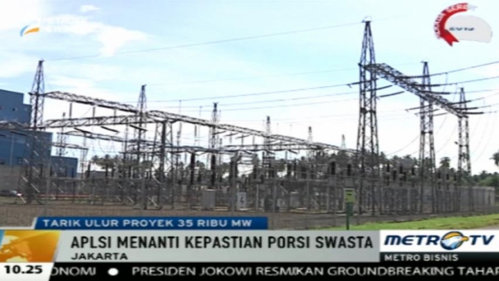 Swasta Minta Kepastian Porsi Proyek Listrik 35 Ribu MW