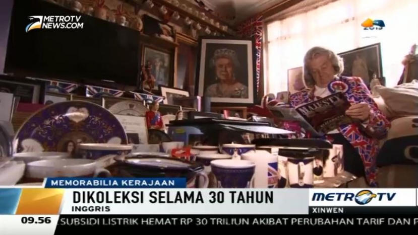 Wanita Ini Koleksi Memorabilia Kerajaan Inggris Selama 30 Tahun
