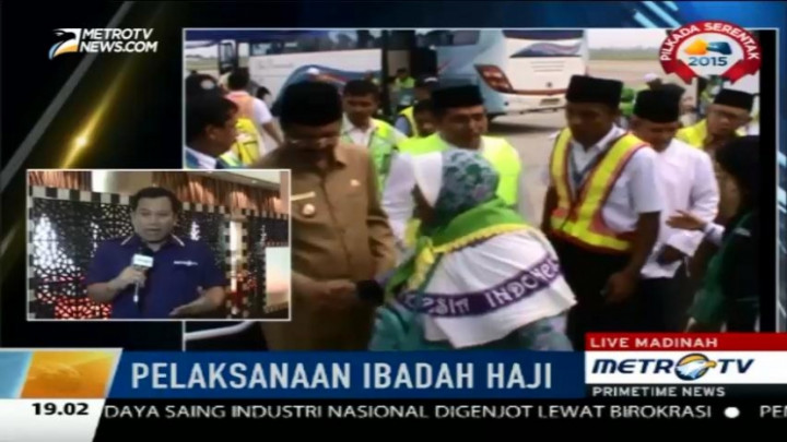 Jemaah Mengaku Cukup Puas Dengan Pelayanan Haji Tahun Ini