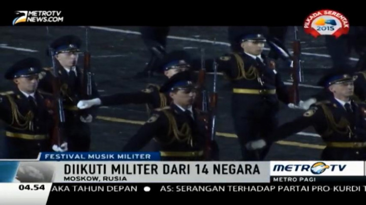 Festival Musik Militer Internasional di Rusia