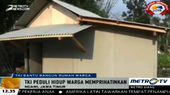 Perkumpulan TKI Ngawi Bantu Warga Miskin Penderita Kusta dan Buta