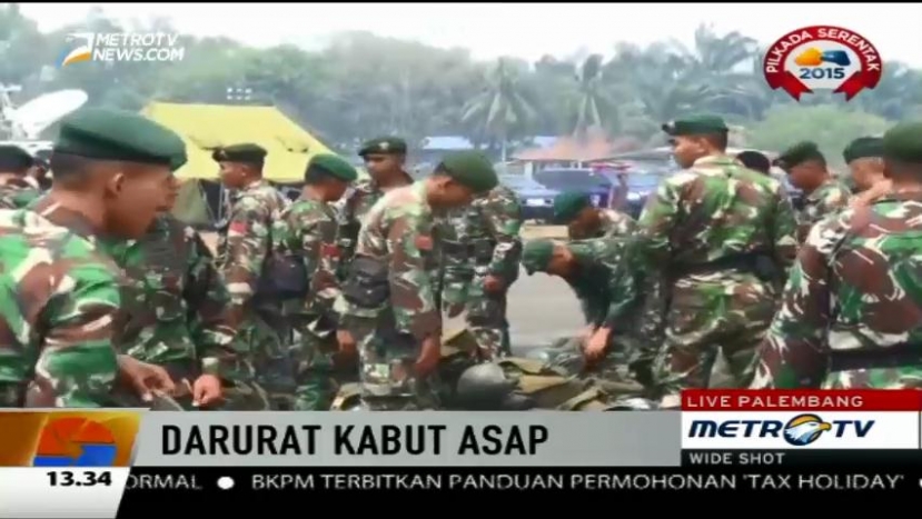 Dua Kabupaten Jadi Fokus Pemadaman Kebakaran Lahan di Sumsel