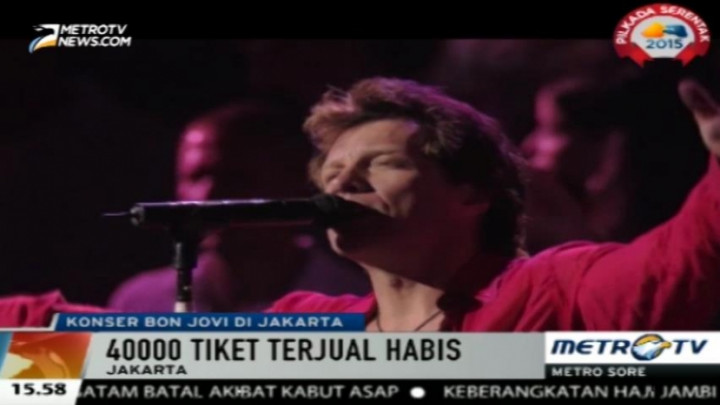Bon Jovi Sudah Tiba di Indonesia 