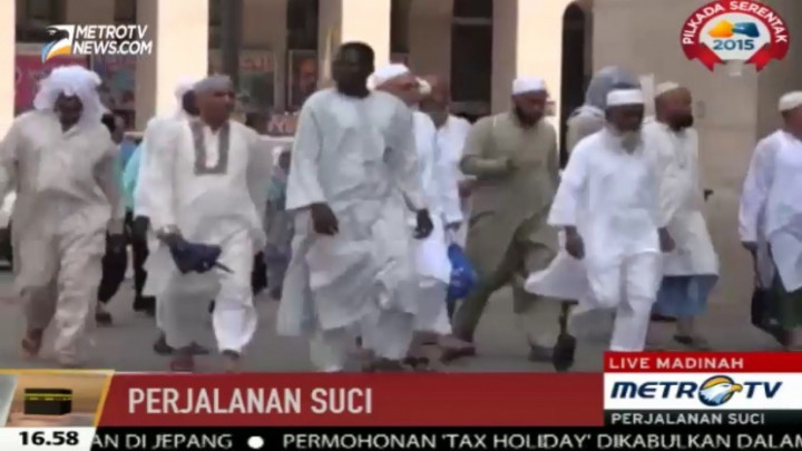 16 Ribu Calhaj Masih di Madinah