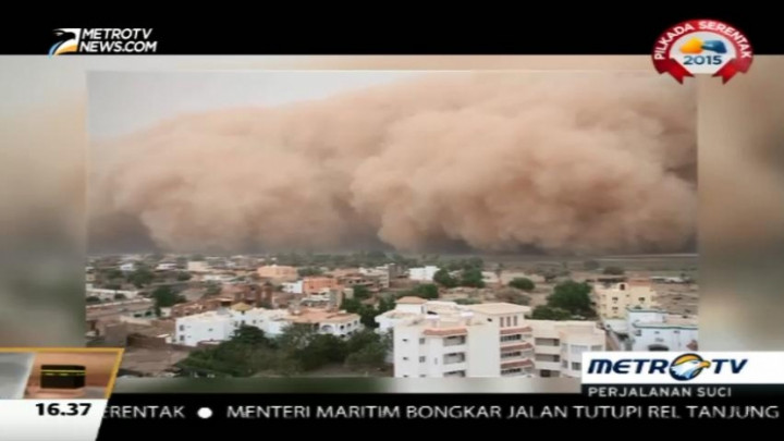 Badai Pasir Terjang Arab Saudi
