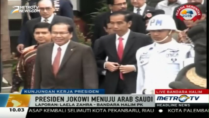 Jokowi Bertolak ke Timur Tengah Hari Ini