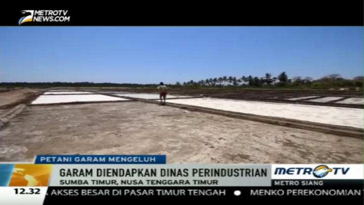 Petani Garam di Sumba Timur Keluhkan Pemasaran Garam