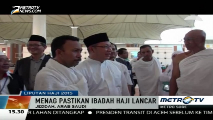 Tiba di Jeddah, Menag Ajak Jemaah Haji Doakan Indonesia