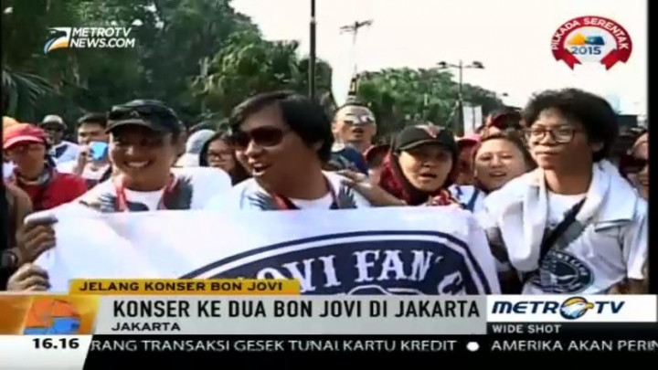 Ini Bedanya Fans Bon Jovi dengan Metallica 