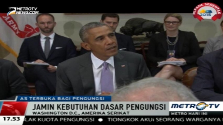 AS Siap Tampung Imigran Suriah Tahun Depan