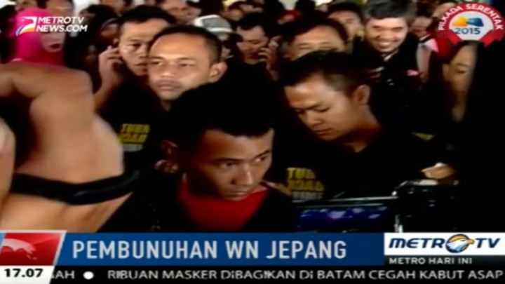 Pelaku Pembunuhan WN Jepang Tertangkap