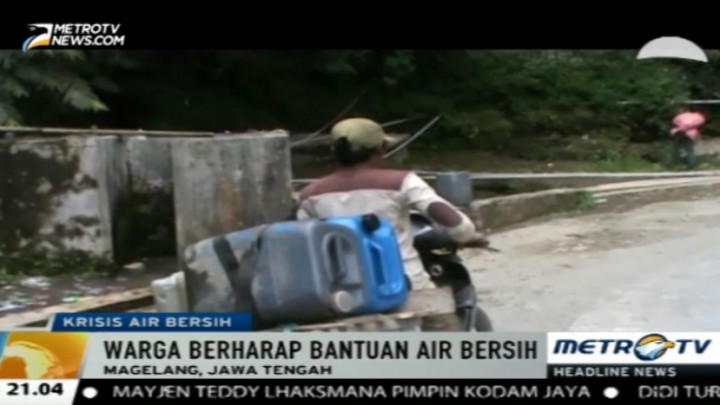 5 Kecamatan di Magelang Krisis Air Bersih