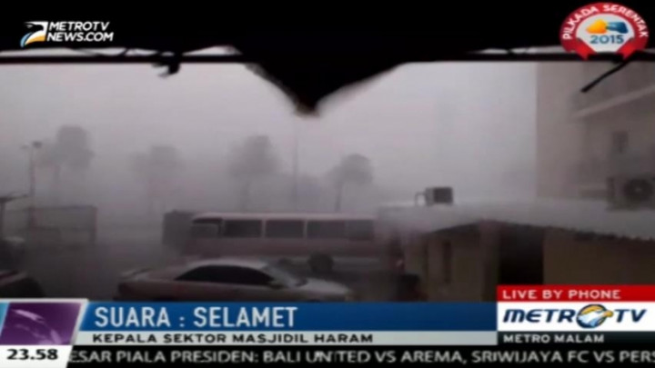 10 Orang Luka Parah Akibat Kecelakaan di Masjidil Haram 