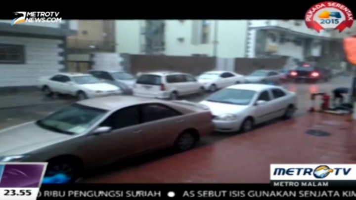 Mekah Diguyur Hujan Disertai Butiran Es