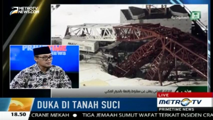 Kemenag: Korban Crane akan Dimakamkan di Dekat Masjidil Haram