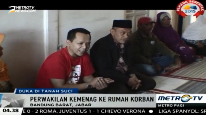 Kementerian Agama Datangi Rumah Korban Tewas Crane Jatuh