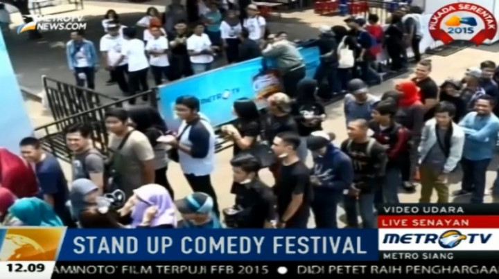 Metro TV Kembali Gelar Stand Up Comedy Festival