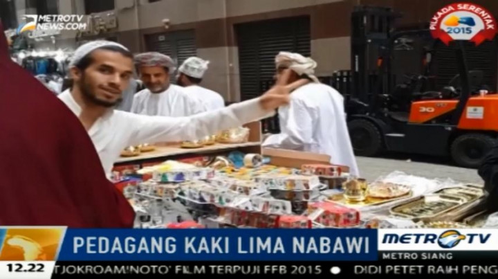 Pedagang Kaki Lima Sekitar Masjid Nabawi