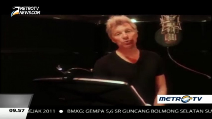 Bon Jovi Nyanyikan Lagu Mandarin