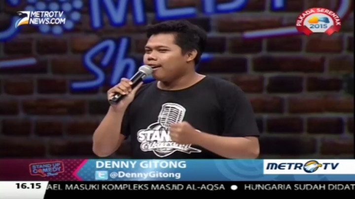 Denny Gitong, Nasib Jadi Orang Jelek 