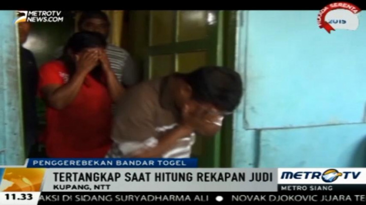 Dua Orang Agen Togel Diringkus