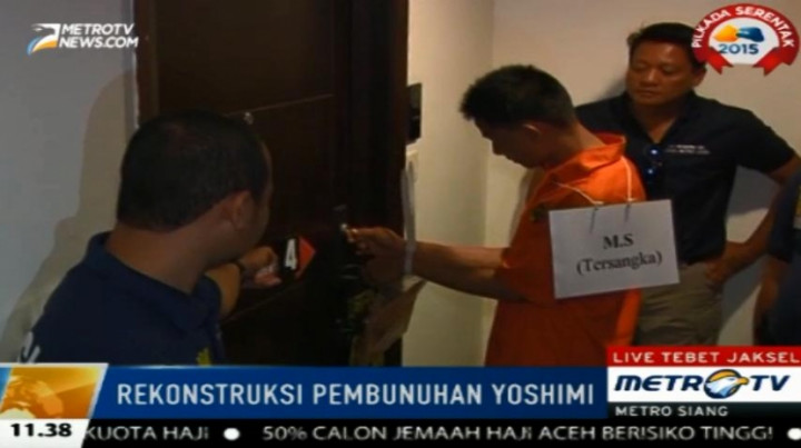 Polisi Gelar Rekonstruksi dan Olah TKP Pembunuhan WN Jepang