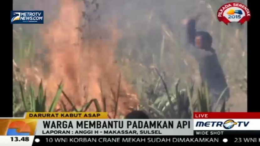 Pemadaman di Enrekang Terkendala Akses Jalan