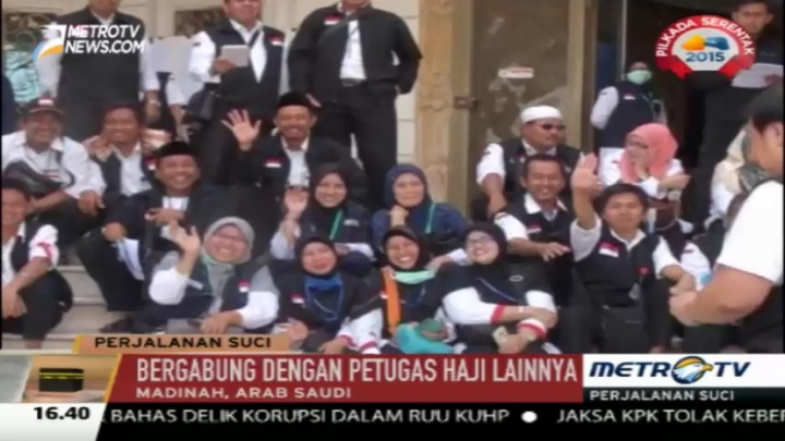  Jelang Armina, Petugas Haji Daerah Kerja Madinah Bergerak ke Mekah