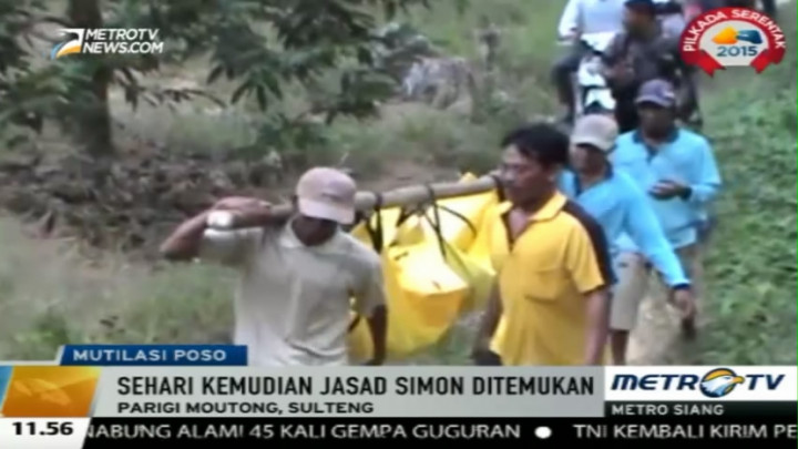 Dua Warga di Sulteng Ditemukan Tewas Termutilasi