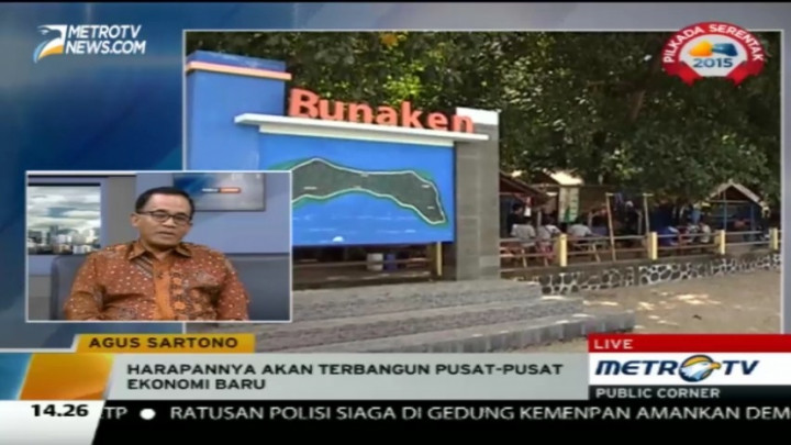 Sail Tomini 2015, Membangun Pusat Ekonomi Baru