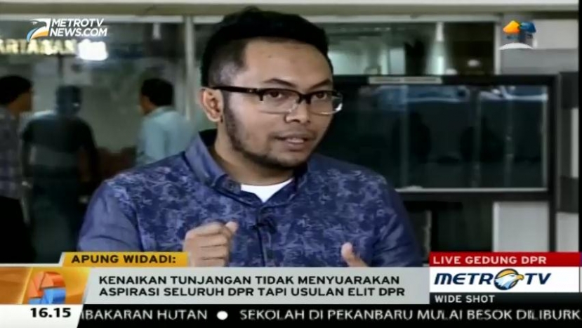 FITRA: Hanya Elit DPR yang Minta Kenaikan Tunjangan