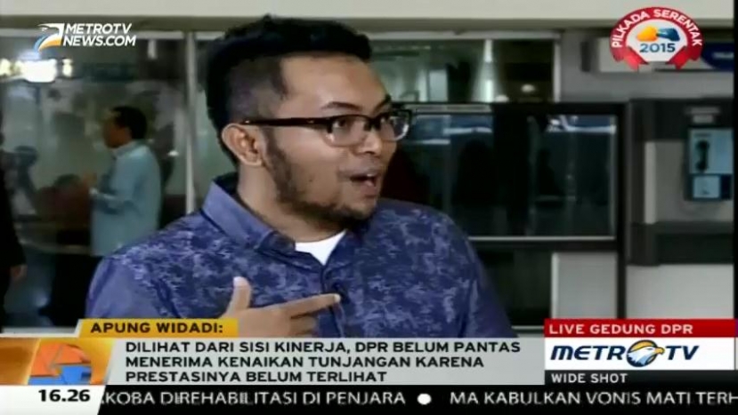 <i>Dilihat dari Kinerja, Belum Pantas Tunjangan DPR Naik</i>