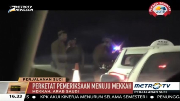 Jelang Puncak Ibadah Haji, Pintu Masuk Menuju Mekah Diperketat